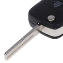 Guscio Rigido Cover Chiave Telecomando di Ricambio Auto 3 Tasti Pieghevole 3C