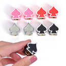 4PCS Peach-heart Coloured Valve Caps For Metallic Plastic Bike & Car Wheel Tyre@