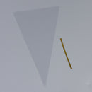 100X clear cone shape cellophane bags candy popcorn flower packing bag weddingM&