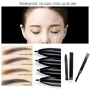 4 In 1 Multi-Function Automatic Eyebrow Pencil Lip Liner Eyeliner Pen Make AIN