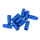 10 Pieces Bicycle Presta Air Valve Cap Wheel Rim Tyre Stem Dust Cover Blue