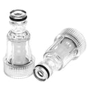 2pcs Female 25mm quick connector with filter faucet Adapter faucet JointSJAUJC,a