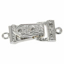 5x Mixed Rhinestone Magnetic Clasps