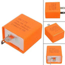 2-Pin Electronic LED Flasher Relay Fix For Car Motorcycle Indicator Turn I2C0
