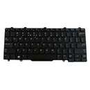 US Layout Replacement Laptop Keyboard Glossy Black Frame for Dell Latitude 3150