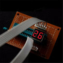 DIY PCB Circuit Board Digital LED Electronic Clock Alarm 6 Digit Set