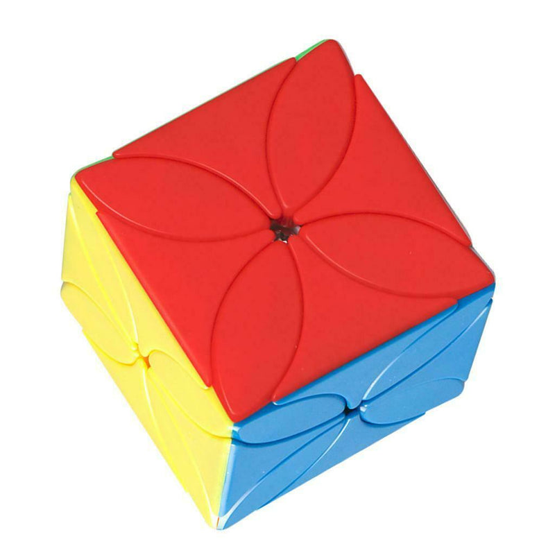 Creative Magic Speed Smooth Cube Stress Relief Toys Kids IQ Game 4 Leaves
