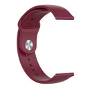 18mm Silicone Wrist Strap Watchband for Huawei Honor B5/S1/FIT (Wine Red)