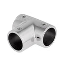 3x Marine 316 Stainless Steel Boat Yacht Handrail Fitting 90 Degree Tee 25mm