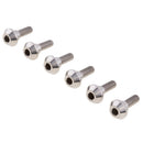 6pices M6x20mm Disc Brake Rotor Bolts, Cycling Bike Bicycle Screw Accessories,