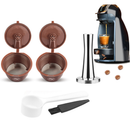 Reusable Bar Cafe Coffee Capsule Pod Tamper Set For Dolce Gusto Machine Supplies