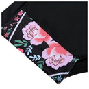 Women's Halter Geometric Print High Waisted Swimsuit Bathing Suits Bikini,  X8S4