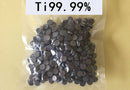 50 grams High Purity 99.99% Titanium Ti Metal Lumps Vacuum packing