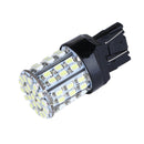 2X T20 W21W 7443 7440 LED 64-SMD 1206 Tail Stop Brake Light Bulb Lamp White