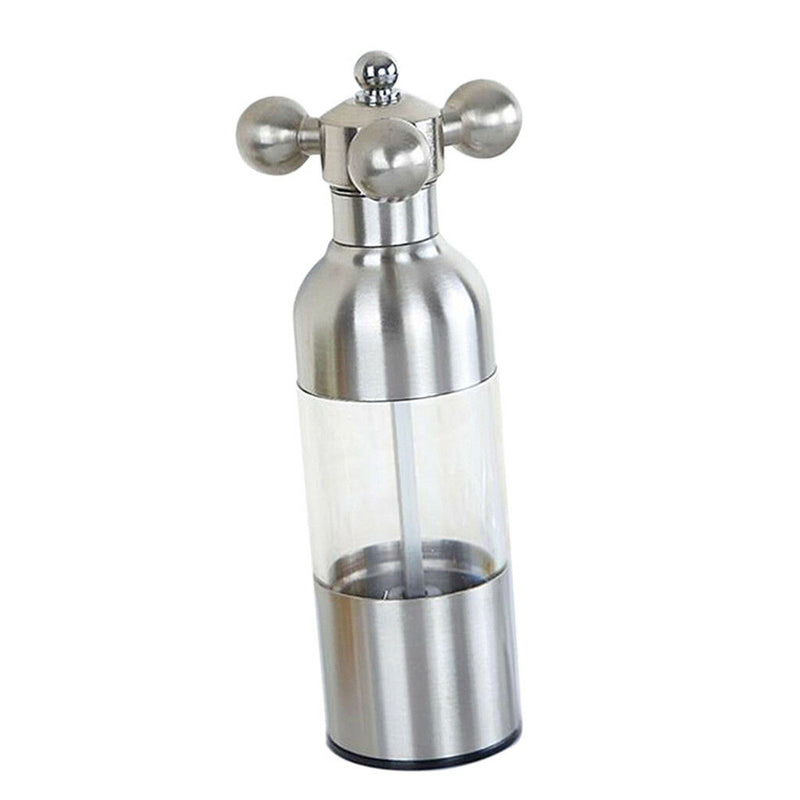 Faucet Valve Hand Manual Ceramic Salt&Pepper Mill/Grinder,Stainless Steel S