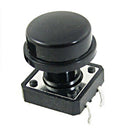 10pcs Momentary Tact Tactile Push Button Switch 12x12x12mm 4 Pin Cap HK