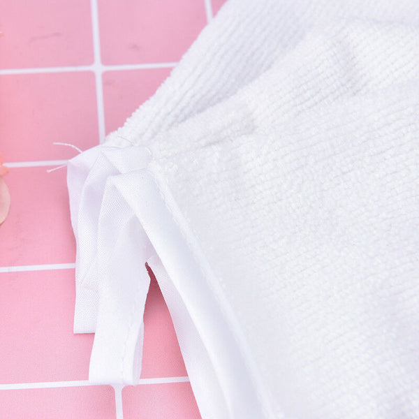 reusable Minifiber facial cloth face towel makeup remover cleansing glove to TO