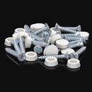 10pcs Sash Jammers UPVC Windows Door Swing Locks Added Security Lock
