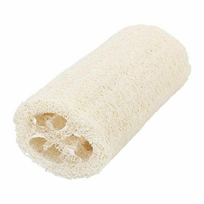 5pcs Portable Loofah Natural Body Bath Shower Sponge Scrubber F7L4