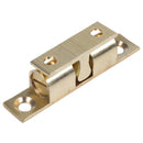 Double ball catch Brass brass hardware 46 mm, for cabinet doors