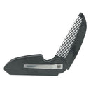 Man Woman Folding Portable Pocket Clip Beard Moustache Convenient Hair Comb A