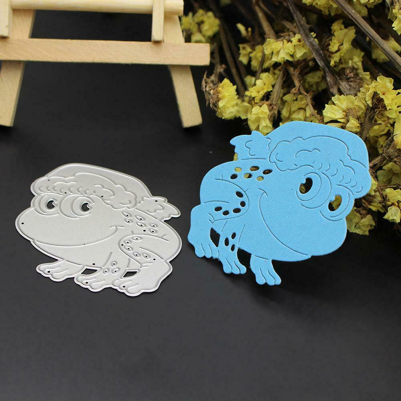 Animal Metal Stencil Cutting Die DIY Scrapbooking Frog Paper Card Craft