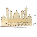 Eid Decor Ramadan Decoration Letters Hanging Pendants Crafts Festival Supplies