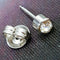 2Pc/Set Disposable Ear Nail Gun Piercing Gun With Ear Stud Disinfection Table SP