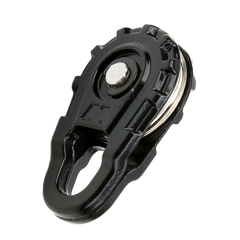 2x Metal Alloy Winch Snatch Block Black 1:10 RC Car Vehicle Crawler Parts