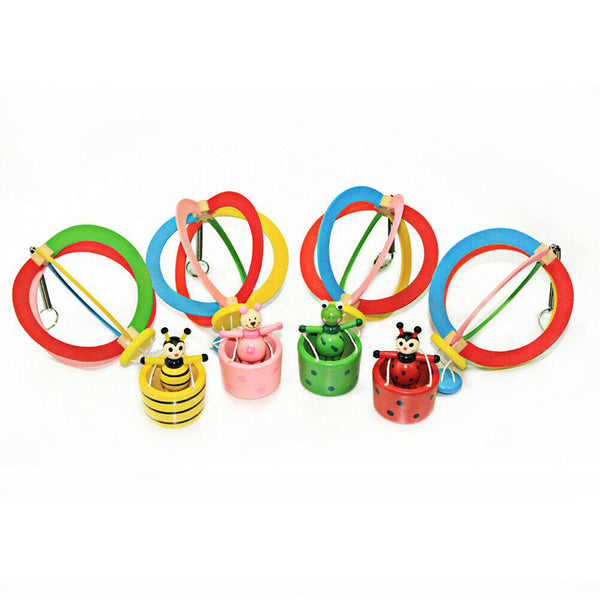 Baby wooden Hanging bed toys/ cartoon hot air balloon design for gifts #gib