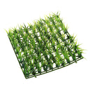 Green Spring Lawn Plastic Grass Rug Mat for Aquarium Fish Tank Decor M3V7