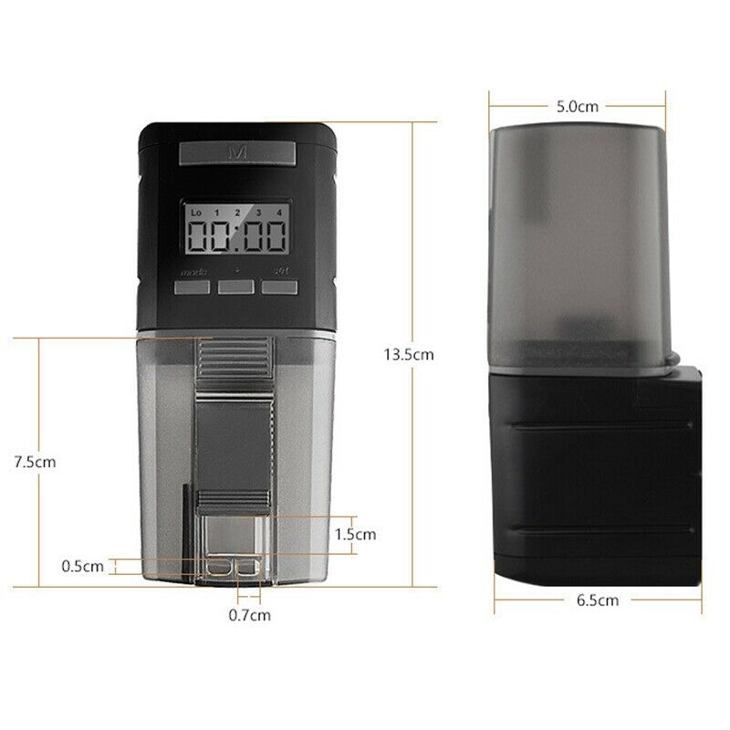 New Digital LCD Automatic Aquarium Tank Auto Fish Feeder Timer Food Feeding