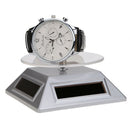 Solar Showcase 360 Turntable Rotating Jewelry Watch Ring Display Stand 037 A