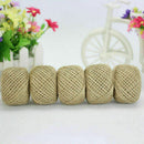 30 Meter Natural Hemp Rope Macrame Twisted Cord For Crafts DIY Gardening L6 M5B4