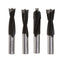 Pack of 4 Carbide 11mm 12mm 13mm 14mm Brad Point Boring Bits Wood Milling Cutter