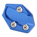 New Blue Foot Kickstand Enlarger Pad Plate For Yamaha TMAX XP 530 Scooter