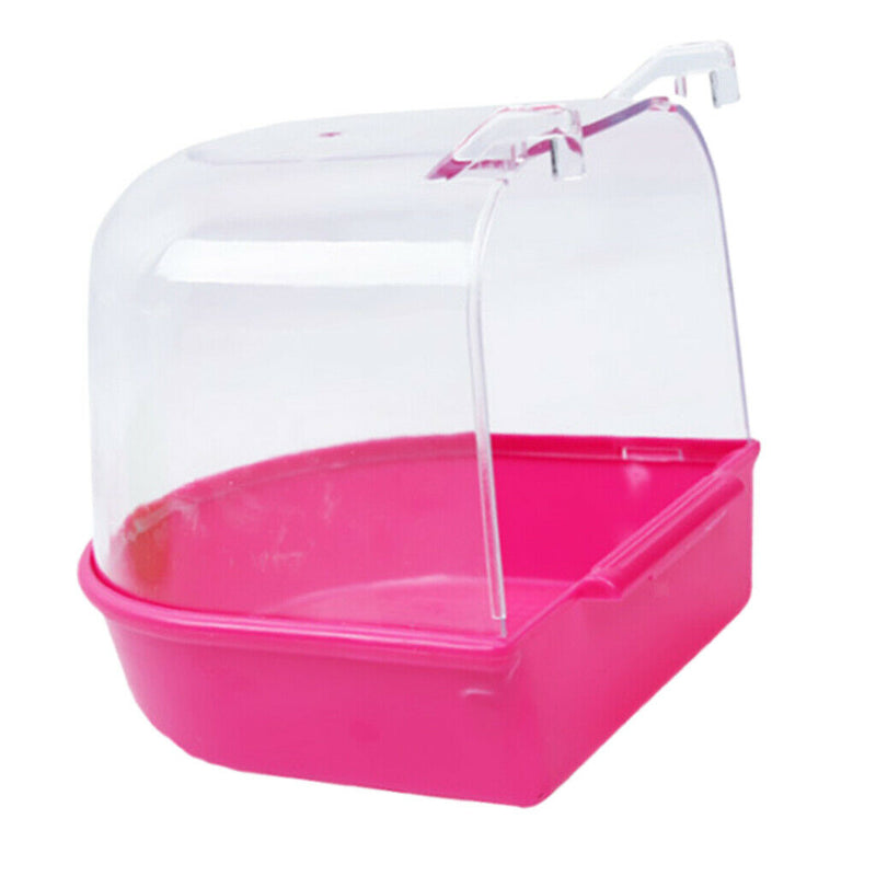 4x Bird Shower Bathing Tub For Budgies