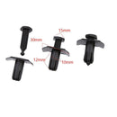 90pcs Front Rear Bumper Trim Clip Fastener Rivet 10mm for Mazda 3 BF8250233