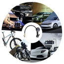 Digital Tire Inflator Pressure Gauge Air Compressor Pump Quick Connect Coup