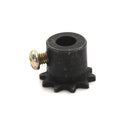 8mm Bore 10 Teeth 10T Metal Pilot Motor Gear Roller Chain Drive Sprocket BX