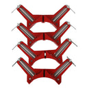 4 Pack 90 Degree Right Angle Clip Corner Clamp Photo Picture Frame Clamps