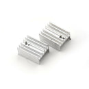 10x Aluminum Heatsink Heat Sink Sets for TO-220 Transistor 20x15x10mm â„–[