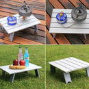 Mini Metal Portable Aluminum Camping Table LightweightCompact up Picnic U9C9