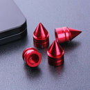 4* Aluminum Car Wheel Tires Valves Tyre Stem Air Caps Airtight Cover Accessories