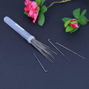 18pcs 7.9cm Metal Fine Needle Felting Hand Tools DIY Accessory