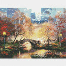 5D Diamond Painting Full Drill Embroidery Cross Stitch Kits City â€‹â€‹Park Dec