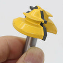 2x Wood Cutter Tools 45 Degree Lock Miter Router Bit 8mm Shank 1-3/8" Dia.