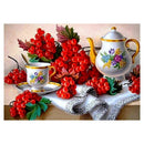 5D DIY Teapoy Fruit Full Drill Diamond Painting Cross Stitch Embroidery Kit