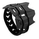 Motorcycle Motorbike Exhaust Muffler Protective Rubber Ring Heat-resistant Black