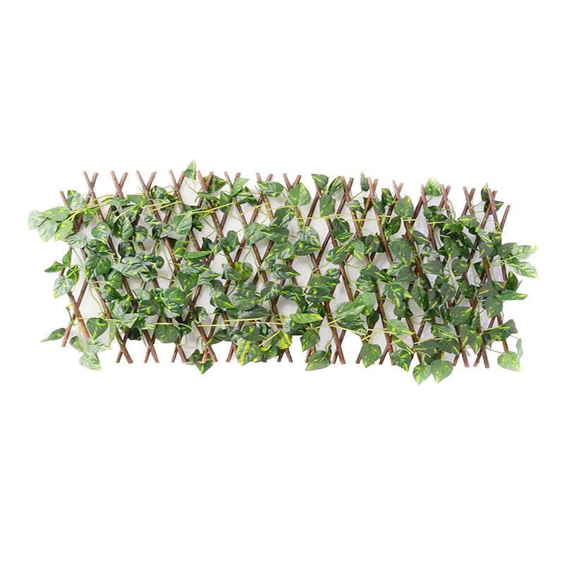 Artificial Ivy Privacy Fence Screen Expandable Artificial Hedges Fence Decor